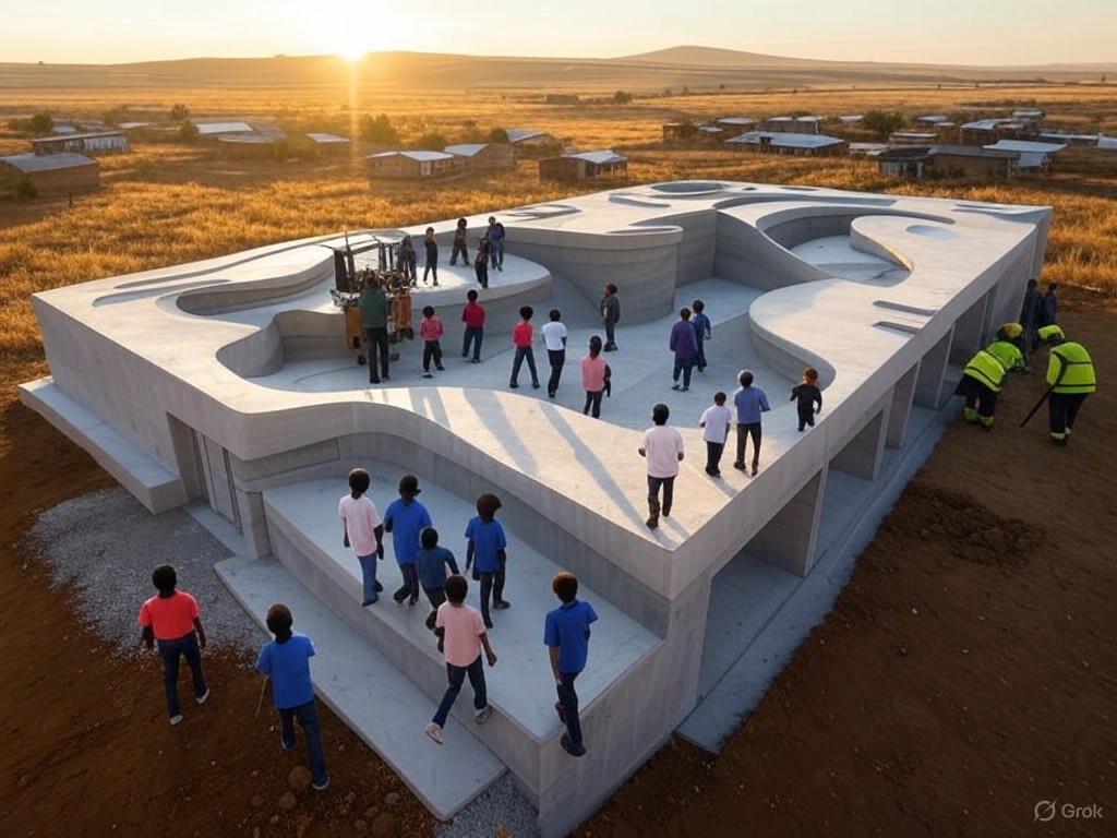 3D-Printed Schools: Education Infrastructure