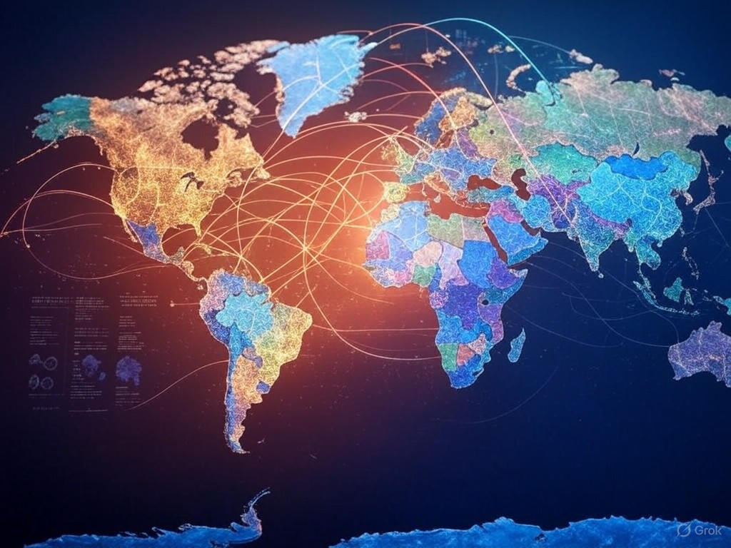 Global Afrobeats streaming map