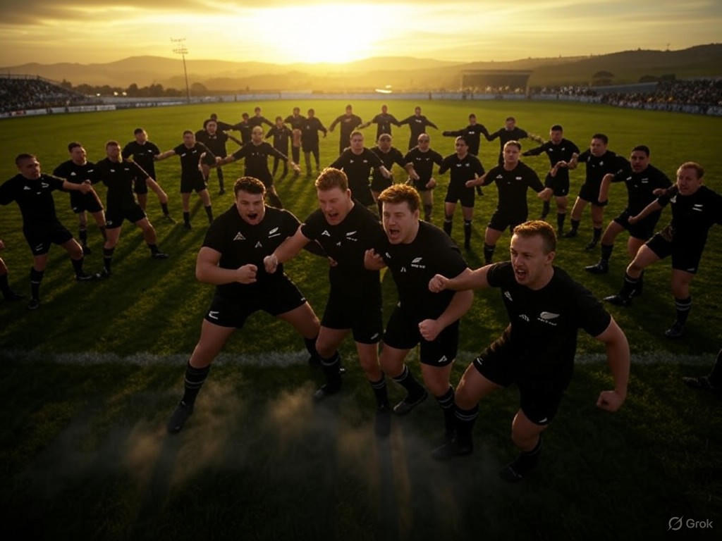 All Blacks Haka Ceremony