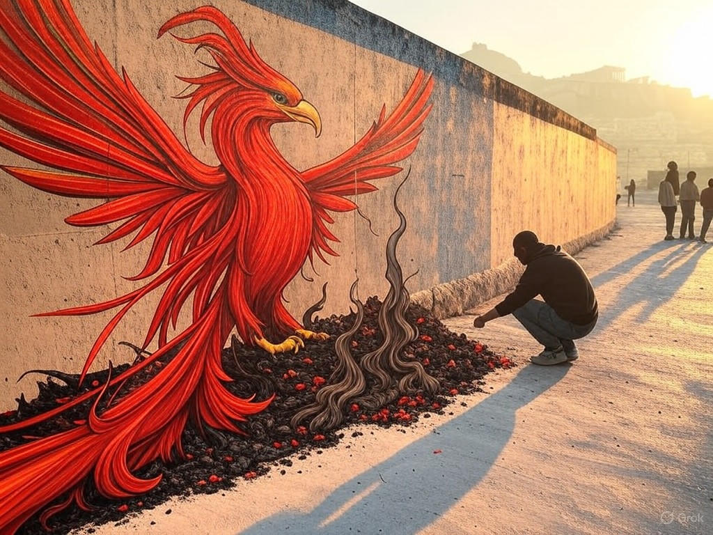 Street Art in Athens: Urban Resilience