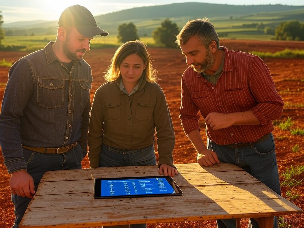 Blockchain implementation in rural Georgia