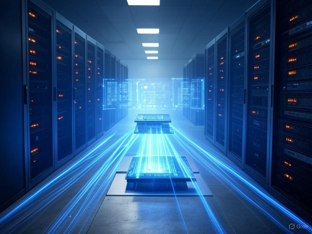 Data center with photonic integration