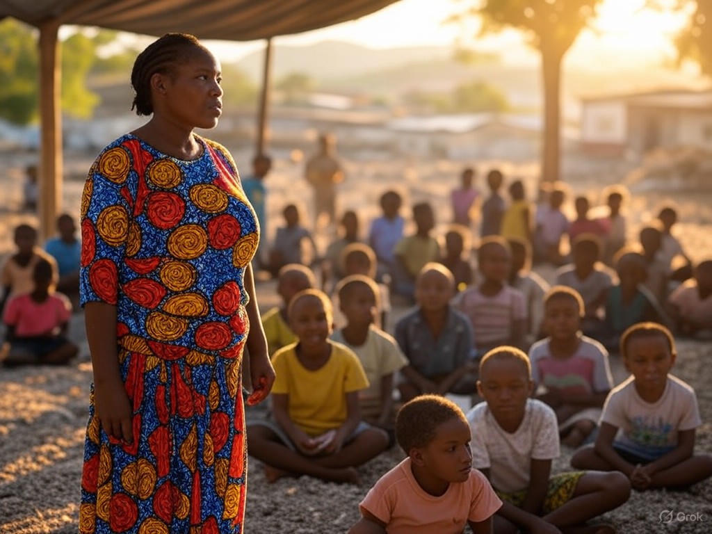 Empowered community leaders in Haiti