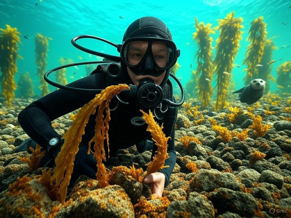 Restoration of kelp beds