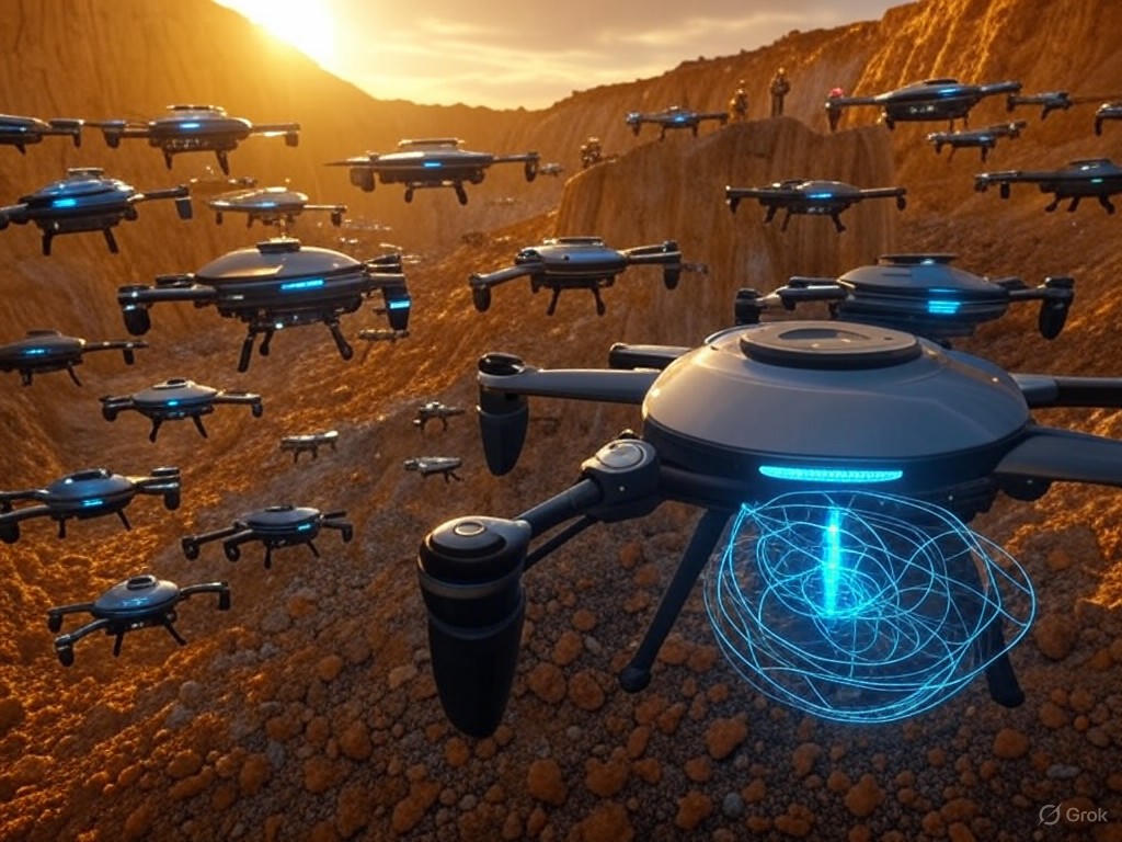 Autonomous Drones in Mining: Efficiency Gains