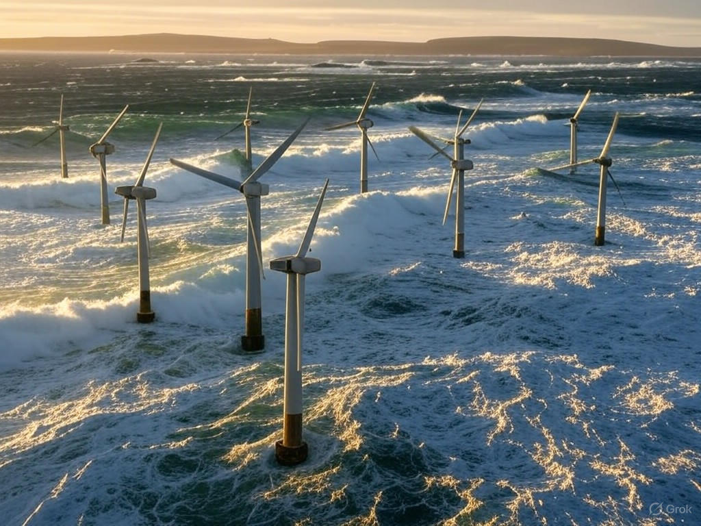 Turbines in the Pentland Firth