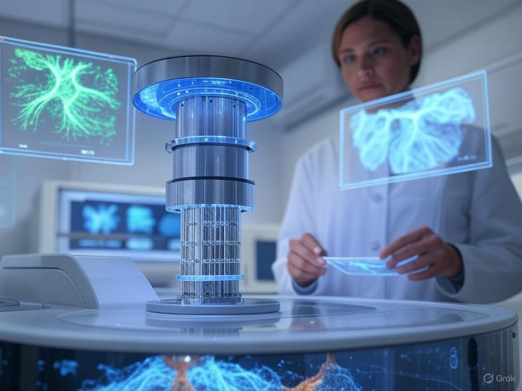 Quantum sensor in medical imaging